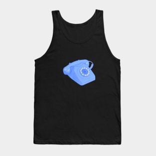 Retro Rotary Phone Tank Top